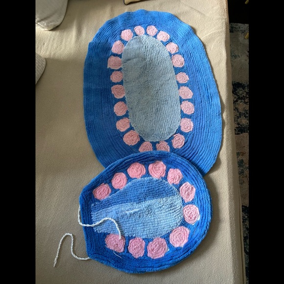 Bath Vintage Chenille Bathroom Set Poshmark